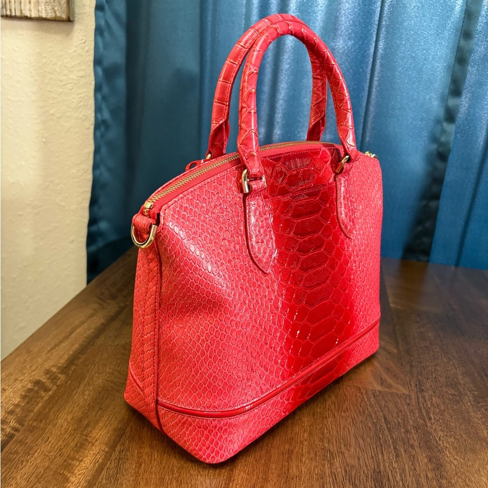 **SOLD**Brahmin NWOT Duxbury - Flame Calimero - Feminine, Sultry, Date Night - Picture 5 of 16